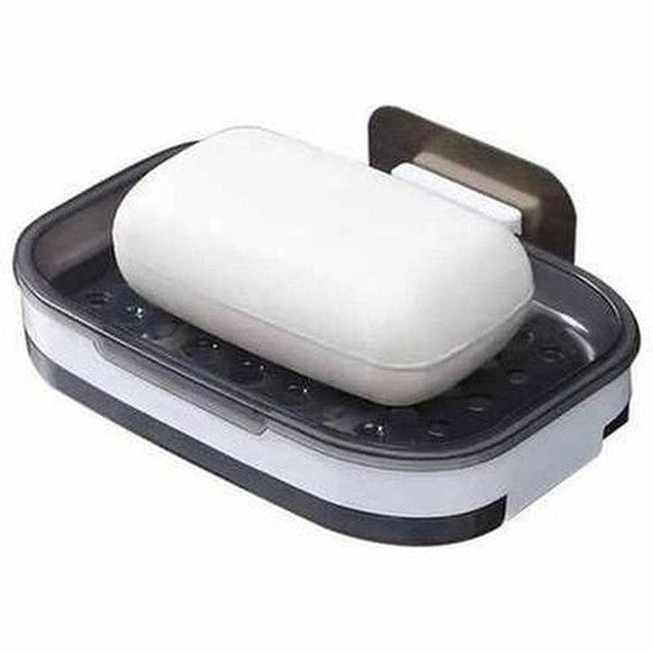 Self-Adhesive Bar Soap Dish Rack - No Drilling Wall Mount Solution