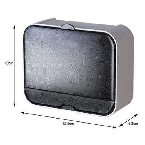 Self-Adhesive Plastic Soap Box Storage Holder