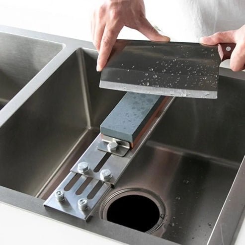 Adjustable Stainless Steel Sharpening Stone Holder