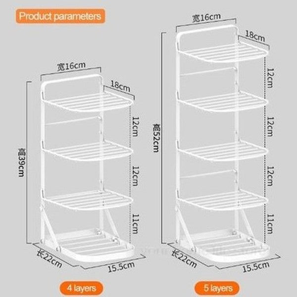 3/4 Tier Counter & Plate Organizer for Kitchen