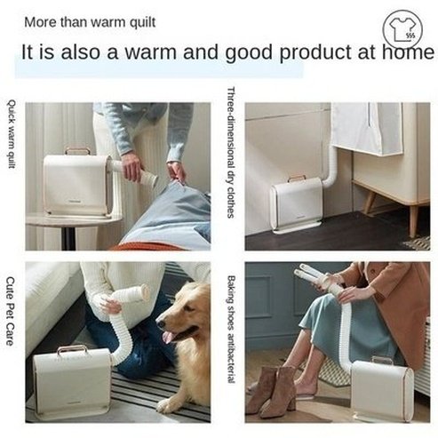 MORPHY RICHARDS Electric Heater Quilt Dryer Household Small Portable Heater Clothes Dryer Shoes Dryer Can Eliminate Mites. Laundry Appliances. Type: Dryers.