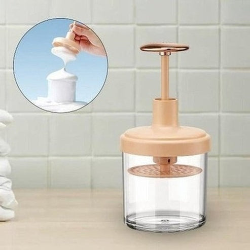 1PC Portable Face Wash Foam Machine Shampoo Body Soap Foam Machine Facial Cleanser Foam Cup Facial Cleansing Tools. Personal Care. Cosmetics. Type: Makeup Tools.