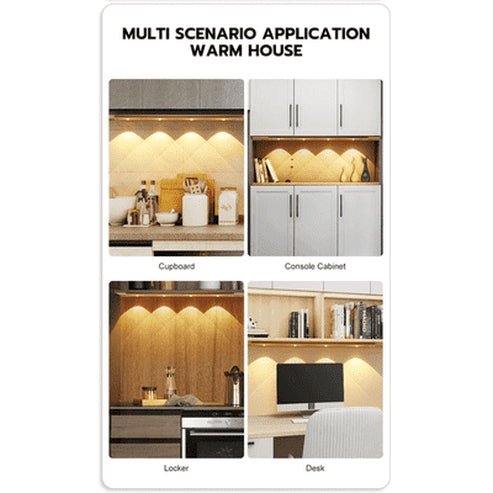 Ultra-thin LED Light Cabinet Lamp PIR Motion Sensor Wireless USB Rechargeable Night Light Wardrobe Closet Indoor Lighting. Type: Night Lights & Ambient Lighting.