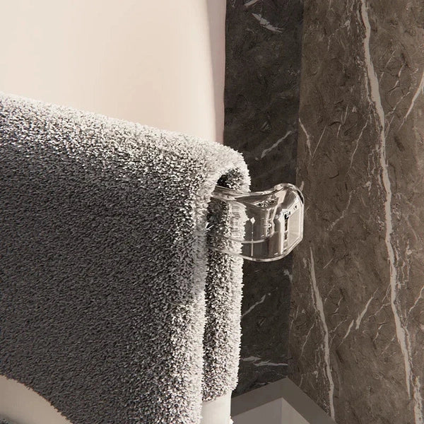 Household Suction Cup Rotating Rag Towel Rack