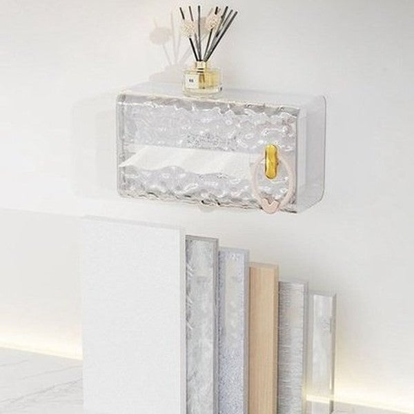 Introducing our light luxury tissue box, designed to fit seamlessly with any decor. Bathroom Accessories. Product Type: Facial Tissue Holders.