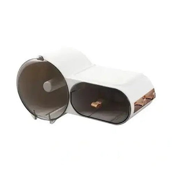 Versatile Waterproof Wall-Mounted Toilet Paper Holder