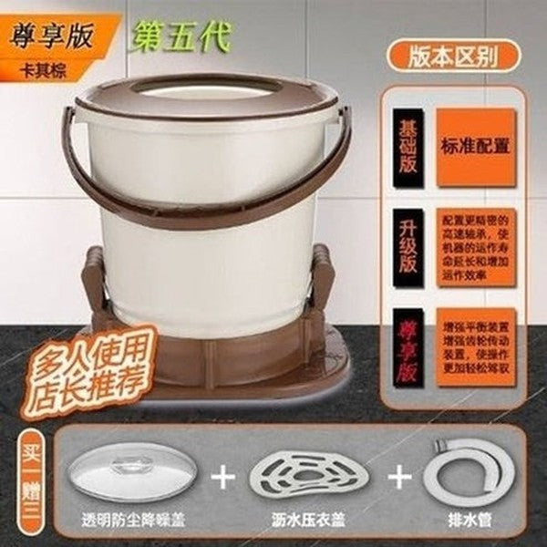 Manual Electric-Free Dehydrator Portable Washing Machine