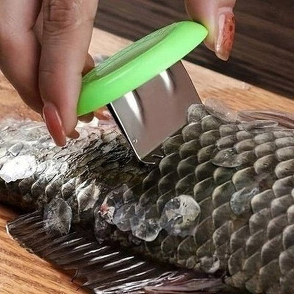 5pcs Stainless Steel Knife Cap Holder Knife Back Handguard Auxiliary Fish Scale Planer Booster Kitchen Gadget Accessories Home. Type: Kitchen Tools and Utensils.