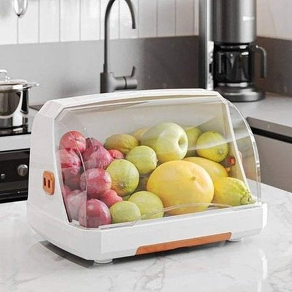 Countertop Dish and Cups Storage Drain Rack