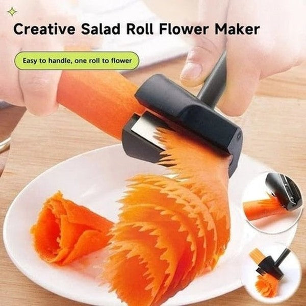 Vegetable Fruit Cutter | Spiralizer Funnel Flower Shredder Peeler
