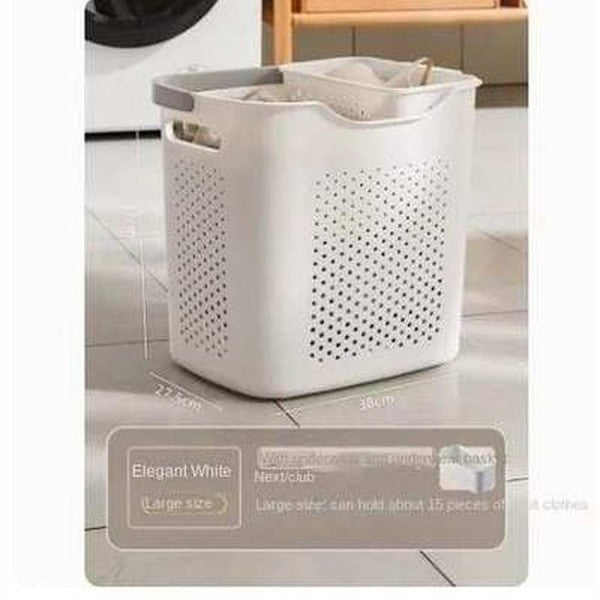 Laundry Basket partition for dirty clothes