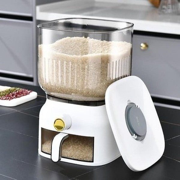 Large Capacity Insect Proof Rice Dispenser Storage Box
