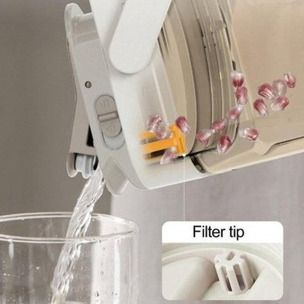 Cold Kettle with Faucet Funny Sticker Large Capacity