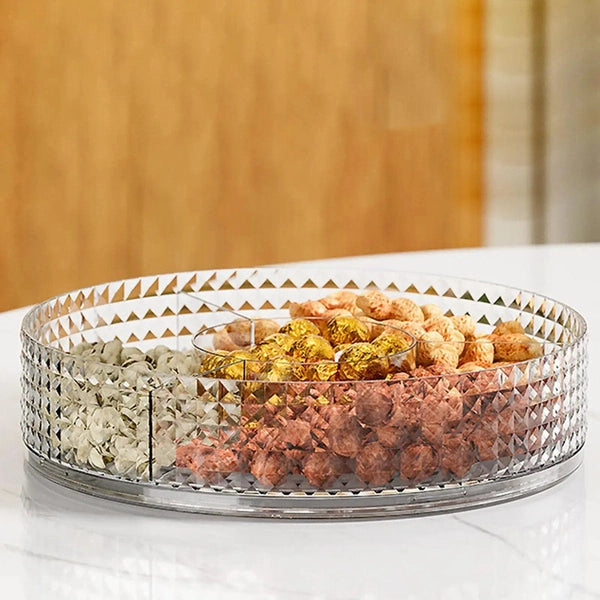 Green Serving Dish Snack Storage Tray