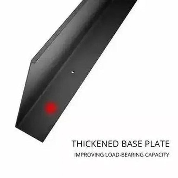 Sleek and Stylish Matt Black Wall Shelf for Modern Bathrooms