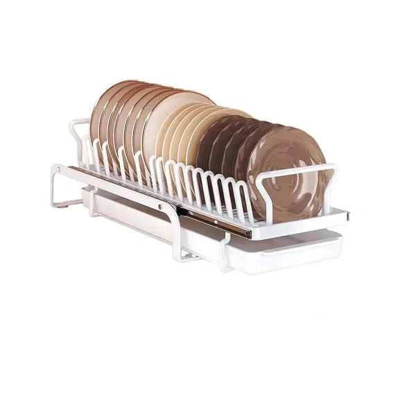 Sliding Dish Rack Kitchenware Storage Shelf kitchen Dish Drying Rack
