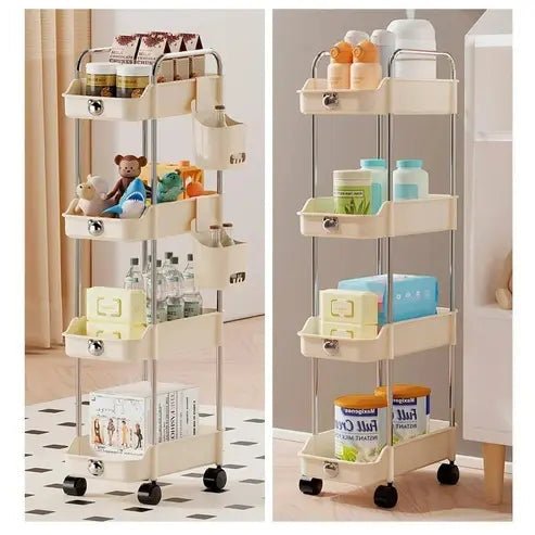 Slim Rolling Storage Cart