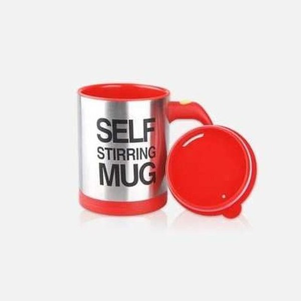 Smart Stainless Steel Stirring Coffee Cup Mug