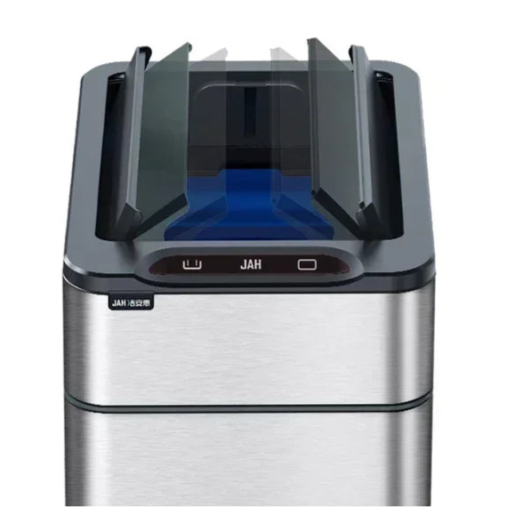 Smart Sensor Trash Can, Large Capacity Stainless Steel Smart Garbage Bin