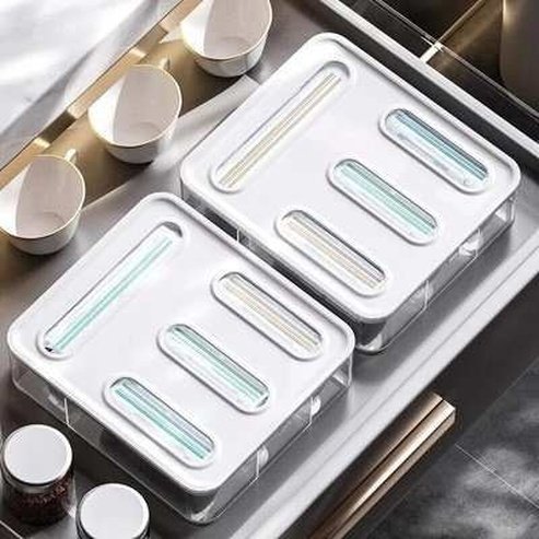 Snap Lock Plastic Bag Organizer