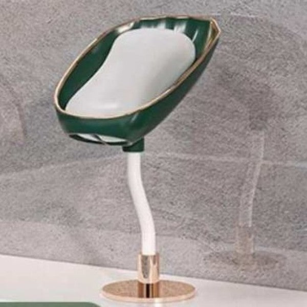 Soap holder storage box for bathroom sink