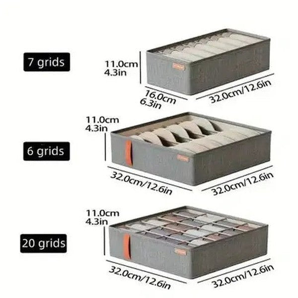 Space-Saving Storage Solution for Underwear Sorting