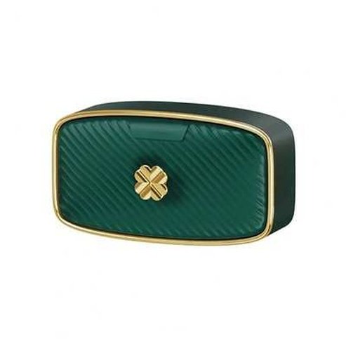 Space-saving Soap Drain Dish with Lid