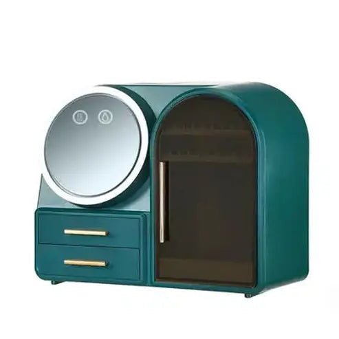 Spacious Cosmetic Organizer Featuring LED Lighting