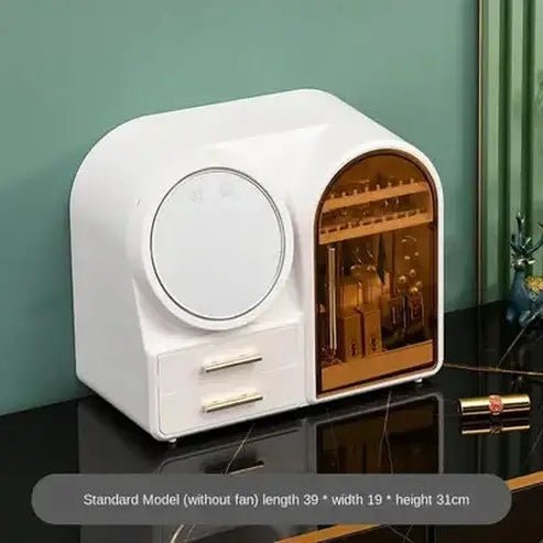 Spacious Cosmetic Organizer Featuring LED Lighting