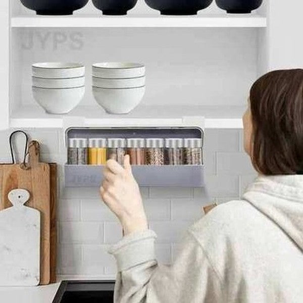Spice Organizer Rack Seasoning Bottle: Efficient Kitchen Space Solution