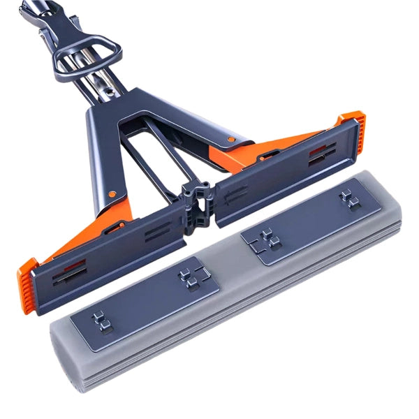 Squeeze Self-draining Collodion Mop, Wood Floor Tiles Spin Mop