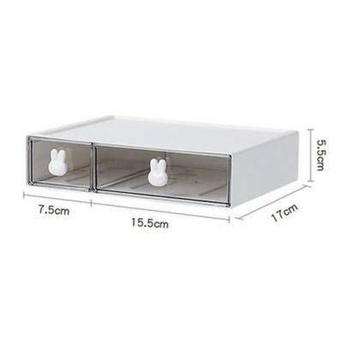 Stackable Cosmetic Organizer Storage Drawer