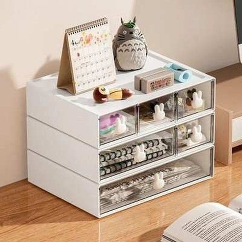 Stackable Cosmetic Organizer Storage Drawer