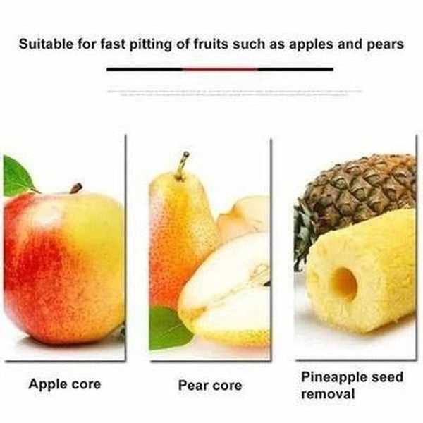 Stainless Steel Apple Core Cutter Knife - Efficient Fruit Slicer