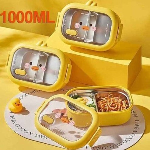Stainless Steel Bento Lunch Box Kids School