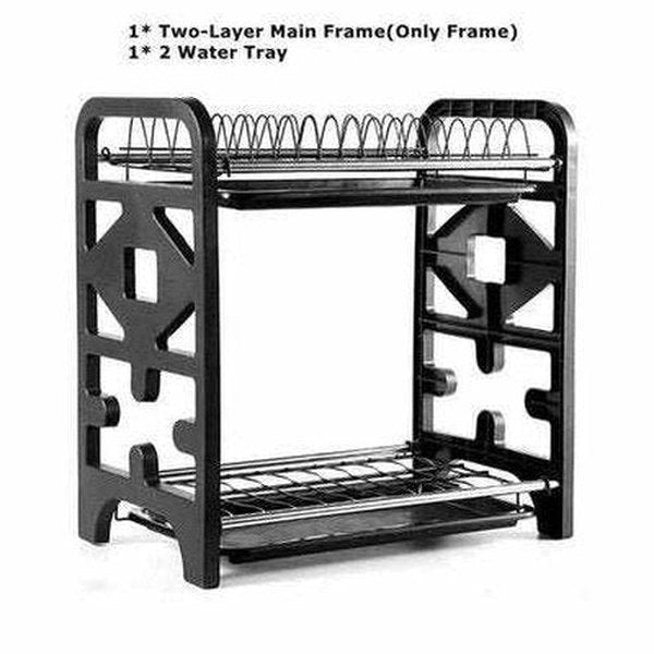 Stainless Steel Dish Storage Racks Dish Drying Shelf with Trays