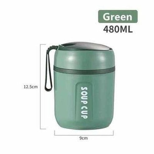 Stainless Steel Insulated Lunch Jar Soup Cup Thermos Containers