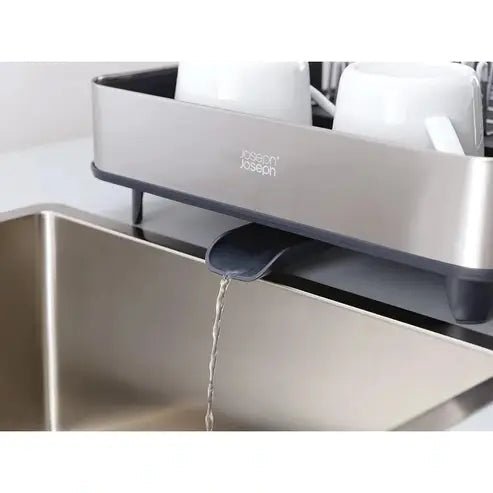 Stainless steel extendable dish rack