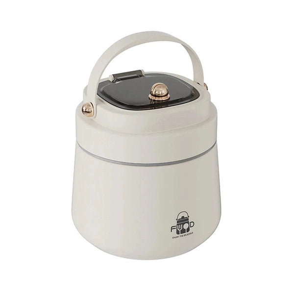 Stainless Steel Insulated Lunch Box with Spoon and Fork, Insulated Bag