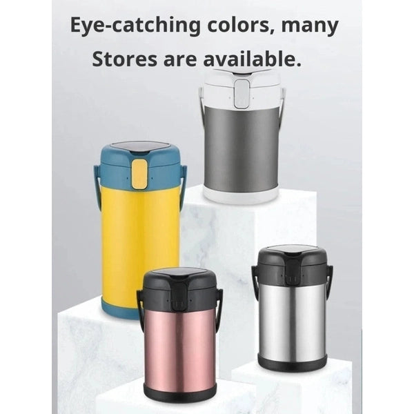 Stainless Steel Insulated Lunch Box with Spoon and Fork, Insulated Bag