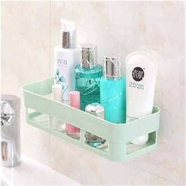 Storage Rack Shelf Wall Spice Organizer For Cosmetics Bathroom