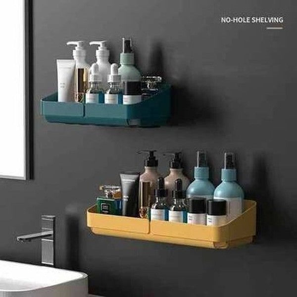 Storage Rack Shelf Wall Spice Organizer For Cosmetics Bathroom