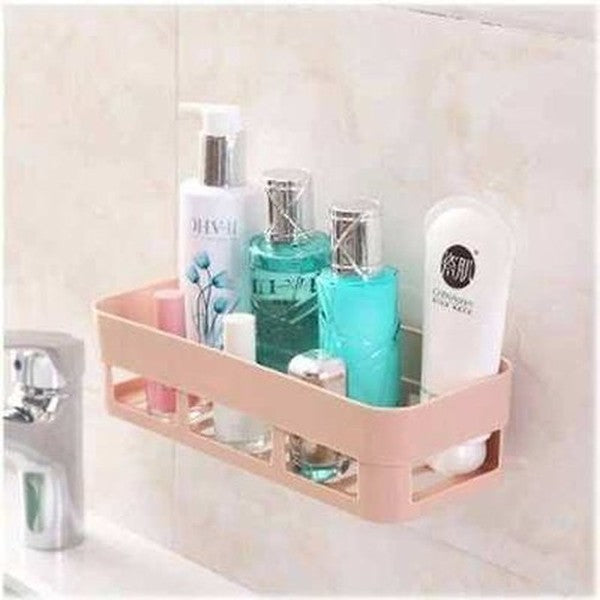 Storage Rack Shelf Wall Spice Organizer For Cosmetics Bathroom
