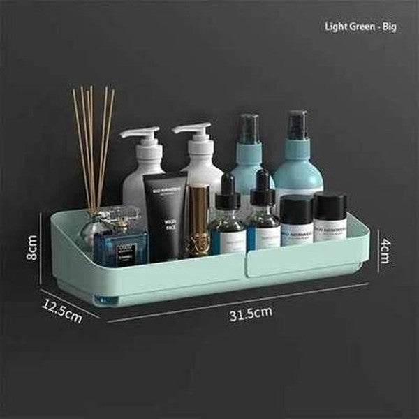 Storage Rack Shelf Wall Spice Organizer For Cosmetics Bathroom