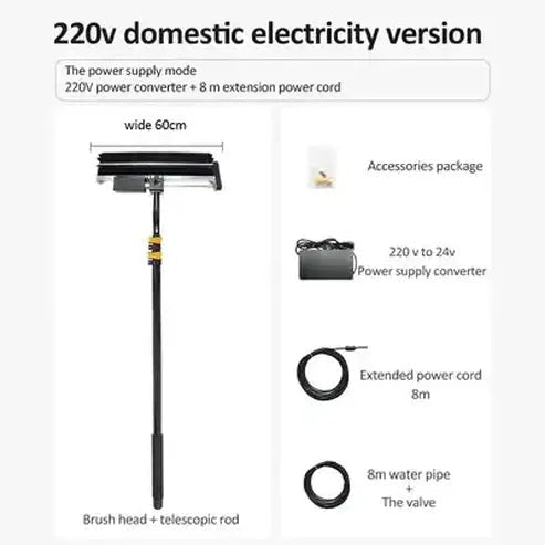 Sunnysmiler Solar Panel Cleaning Robot Kit