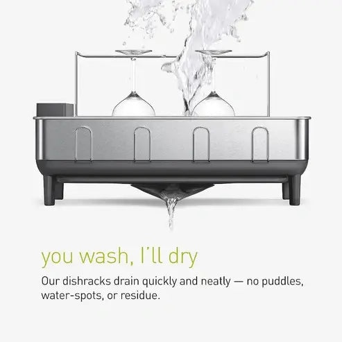 Swivel Spout Kitchen Dish Drying Rack