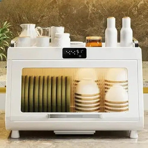 Tableware Sterilizer and Drying Rack with UV Disinfection