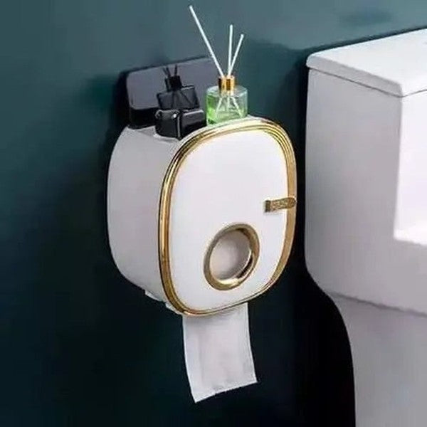 Tissue Box with Holder for Toilet Paper Container