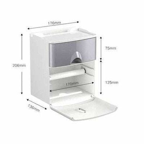 Toilet Paper Holder Bathroom Roll Paper Box