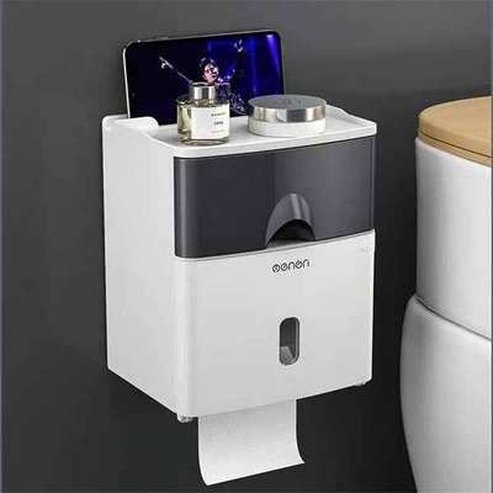 Toilet Paper Holder Bathroom Roll Paper Box
